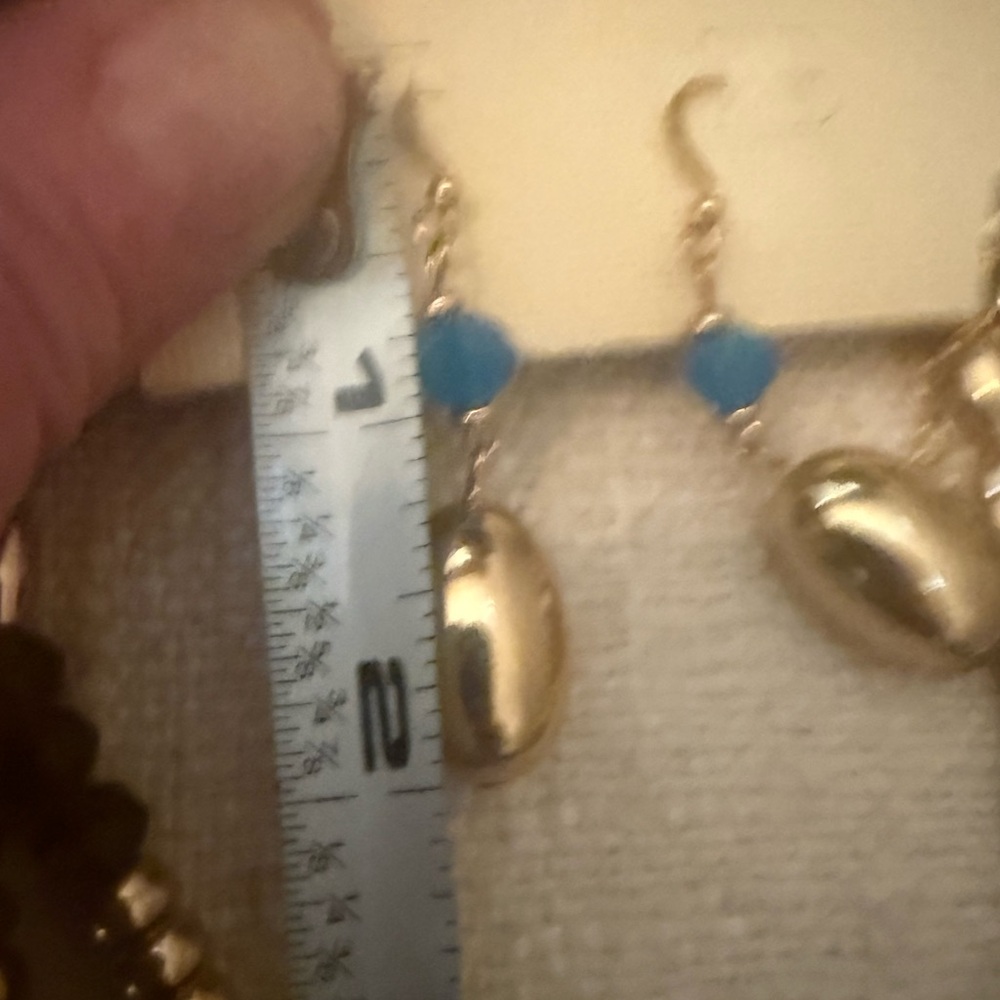 NWT Sophia & Kate Gold and Multicolor Beaded Necklace and Earring Set - Picture 15 of 15